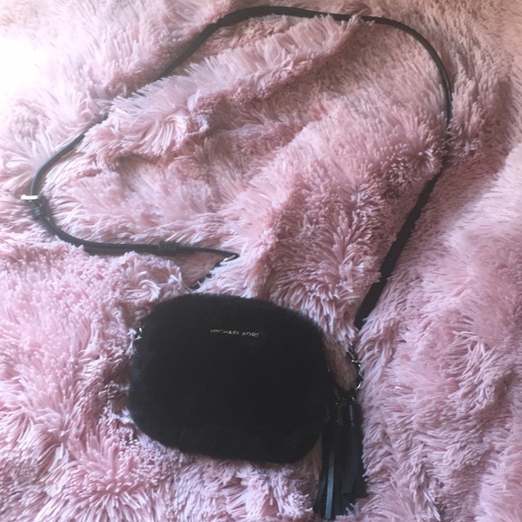 Michael Kors Faux Fur Purse - Picture 3 of 7